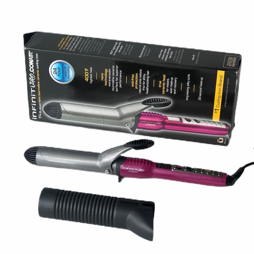 🌸SOLD🌸🌸 InfinitiPro 1 1/4 Inch Curling Iron - Picture 1 of 7